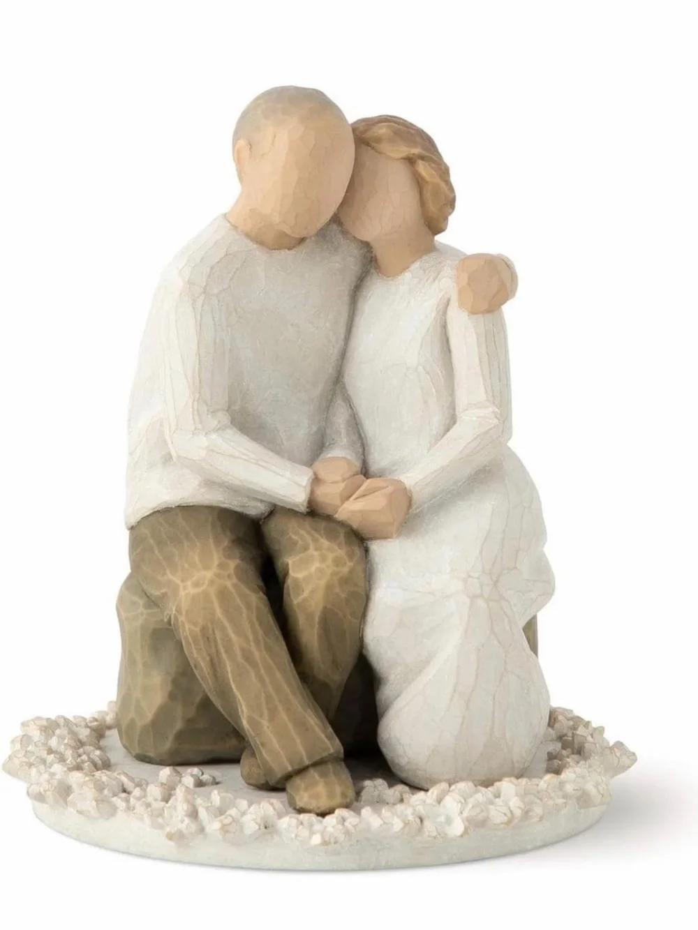 Willow Tree Anniversary, Sculpted Hand-Painted Cake Topper